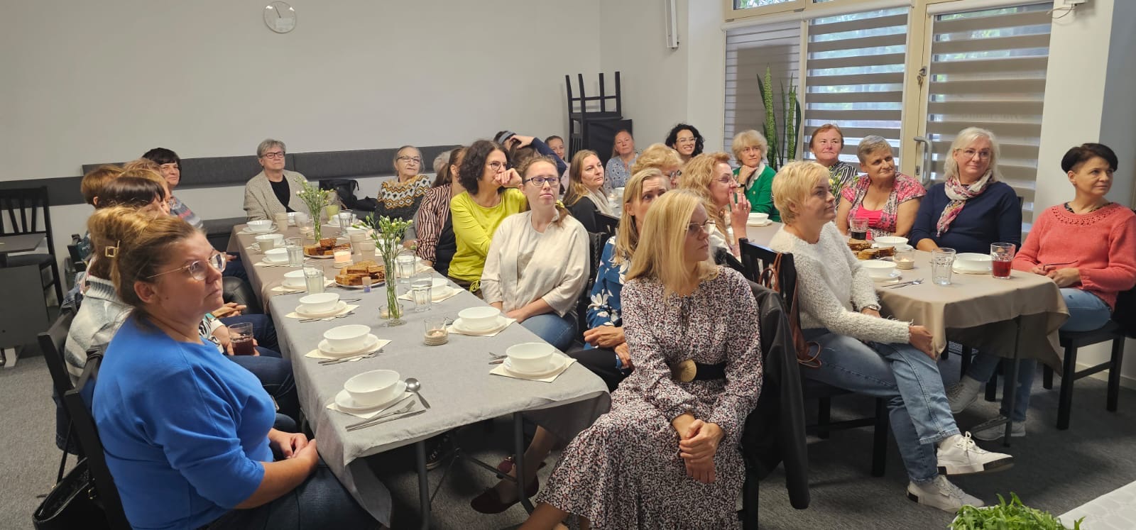 Uczestniczki na śniadaniu w Rudzie Śląskiej